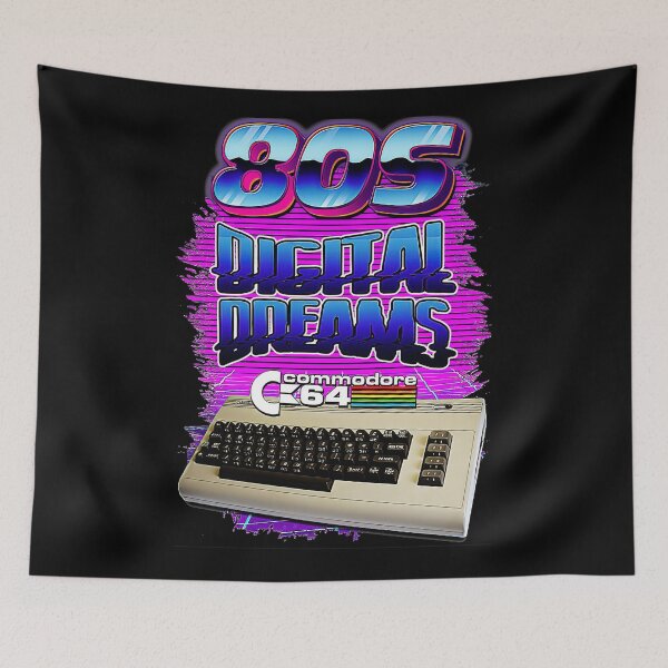 Item preview, Commodore 64 80's Digital Dreams designed and sold by jenetmitanm.
