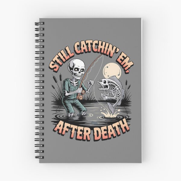 Item preview, skeleton fishing - eternal fishing - afterlife adventure - bone deep fishing - lake of lost lures - grim reaper fishing - spooky lake - death fishing - fishing never dies - ghostly fisherman designed and sold by JansenGS.