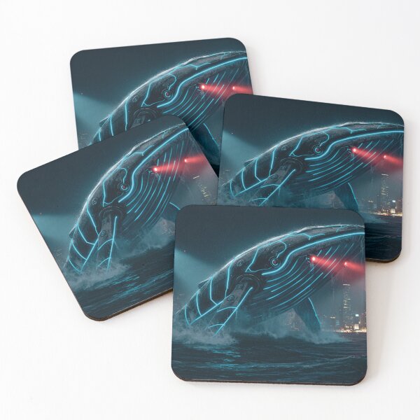 Item preview, Leviathan of Neon Depths designed and sold by noviantis.