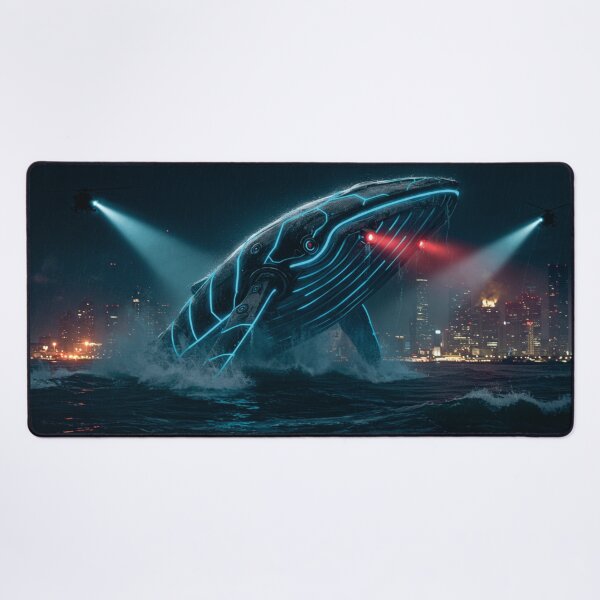 Item preview, Leviathan of Neon Depths designed and sold by noviantis.