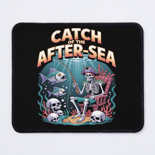 Item preview, skeleton fishing - eternal fishing - afterlife adventure - bone deep fishing - lake of lost lures - grim reaper fishing - spooky lake - death fishing - fishing never dies - ghostly fisherman designed and sold by JansenGS.