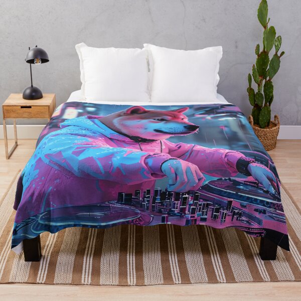 Item preview, Vaporwave Shiba designed and sold by ONYX Pixee.