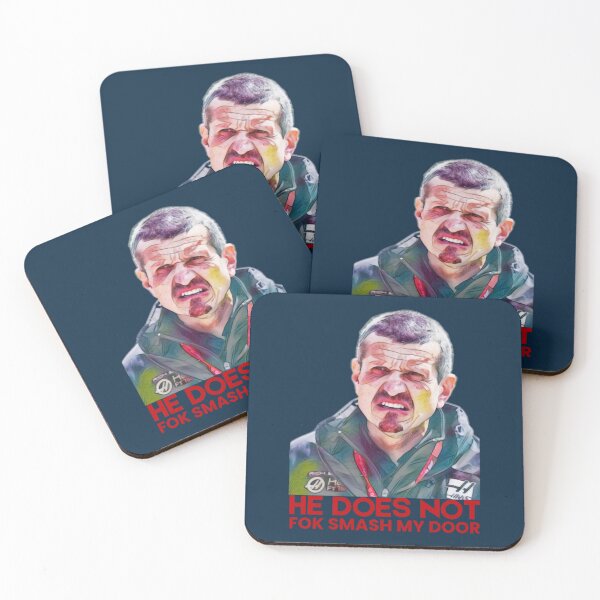 Item preview, Guenther Steiner F1 He Does Not Fok Smash My Door  designed and sold by Roddyfinlee.