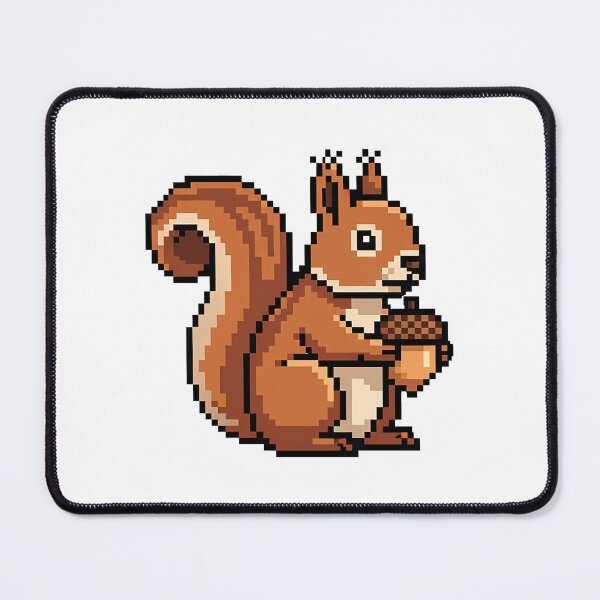 Item preview, Pixel Art Squirrel Acorn Retro 8-Bit designed and sold by k3rstman1.