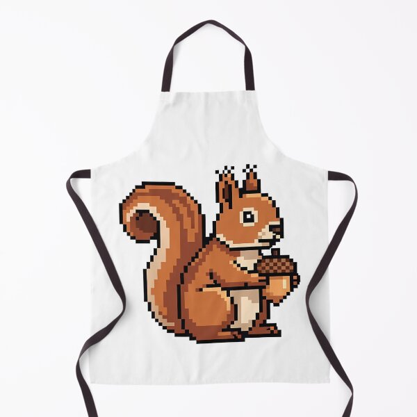 Item preview, Pixel Art Squirrel Acorn Retro 8-Bit designed and sold by k3rstman1.