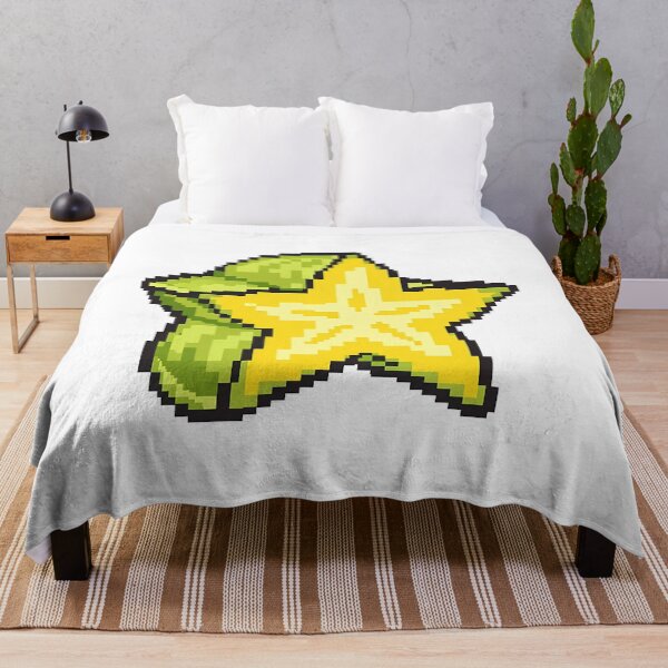 Item preview, Star Fruit Pixel Art Retro Tropical designed and sold by k3rstman1.
