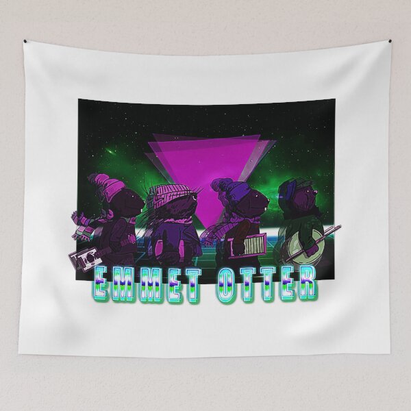 Item preview, Emmet Otter Retro Purple designed and sold by neomonio.