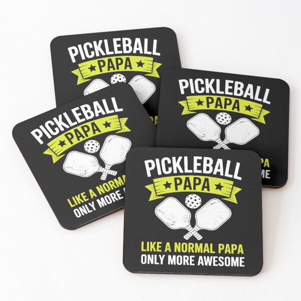 Item preview, Pickleball Papa Only More Awesome Funny Fathers Day designed and sold by Sunset4Bones.