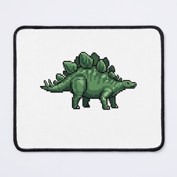 Item preview, Pixel Stegosaurus Dinosaur 8-Bit Retro designed and sold by k3rstman1.