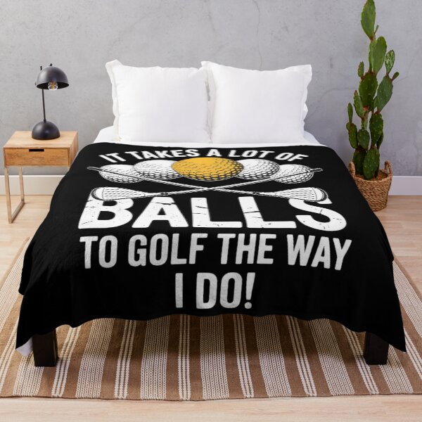 Item preview, Takes A Lot Of Balls To Golf Funny Golf designed and sold by Sunset4Bones.