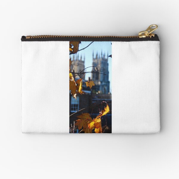 Autumn Leaves In York Zipper Pouch