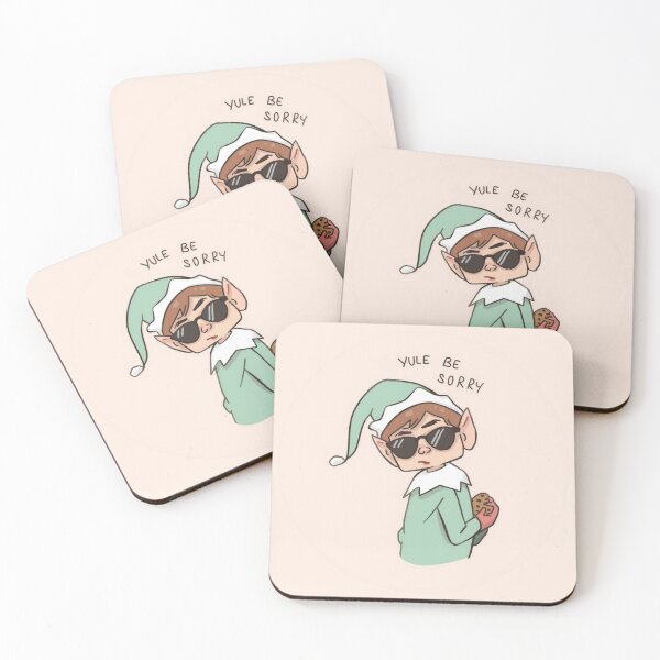 Item preview, Yule Be Sorry – Funny Cool Elf Christmas Pun Design designed and sold by jelonkaa.
