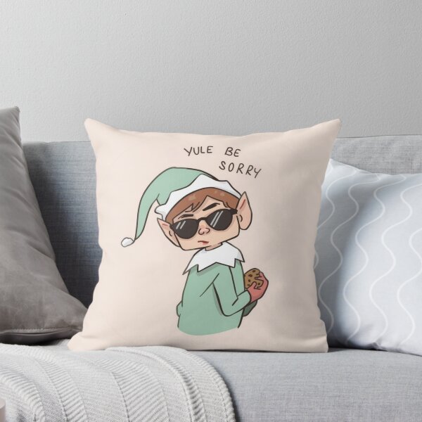 Item preview, Yule Be Sorry – Funny Cool Elf Christmas Pun Design designed and sold by jelonkaa.