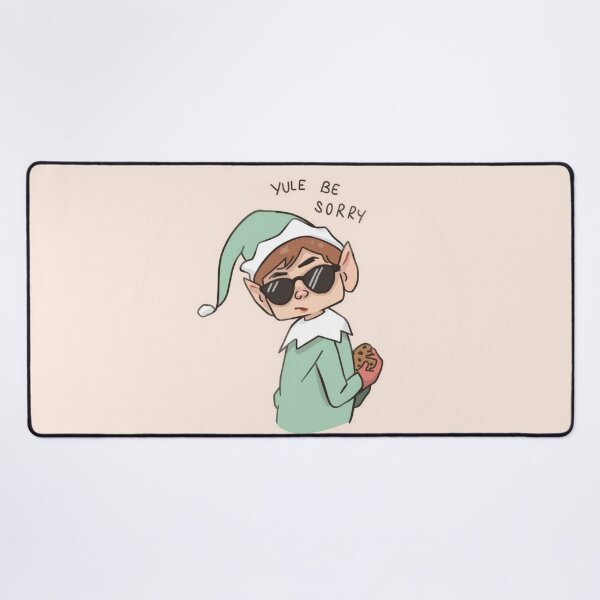 Item preview, Yule Be Sorry – Funny Cool Elf Christmas Pun Design designed and sold by jelonkaa.