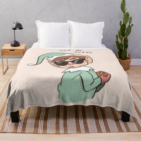 Item preview, Yule Be Sorry – Funny Cool Elf Christmas Pun Design designed and sold by jelonkaa.