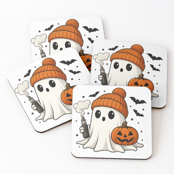 Item preview, Ghost Vape – Cute Halloween Vape Ghost Design designed and sold by House of Taste Vape Designs.