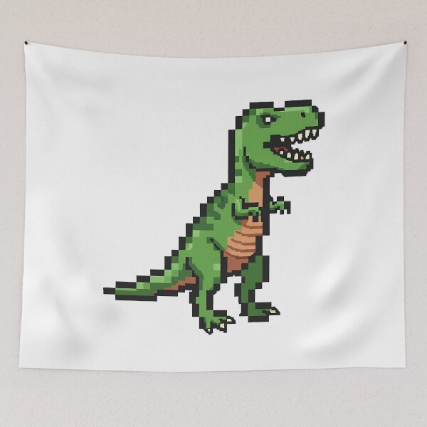 Item preview, Pixel Art T-Rex Dinosaur Retro Gaming designed and sold by k3rstman1.