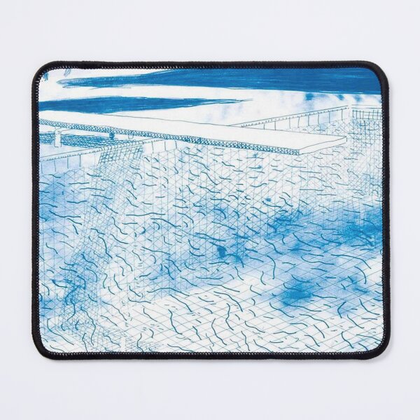 Item preview, Lithographic Water Made Of Lines (t.g. 246) By David Hockney designed and sold by ALIONAMER.