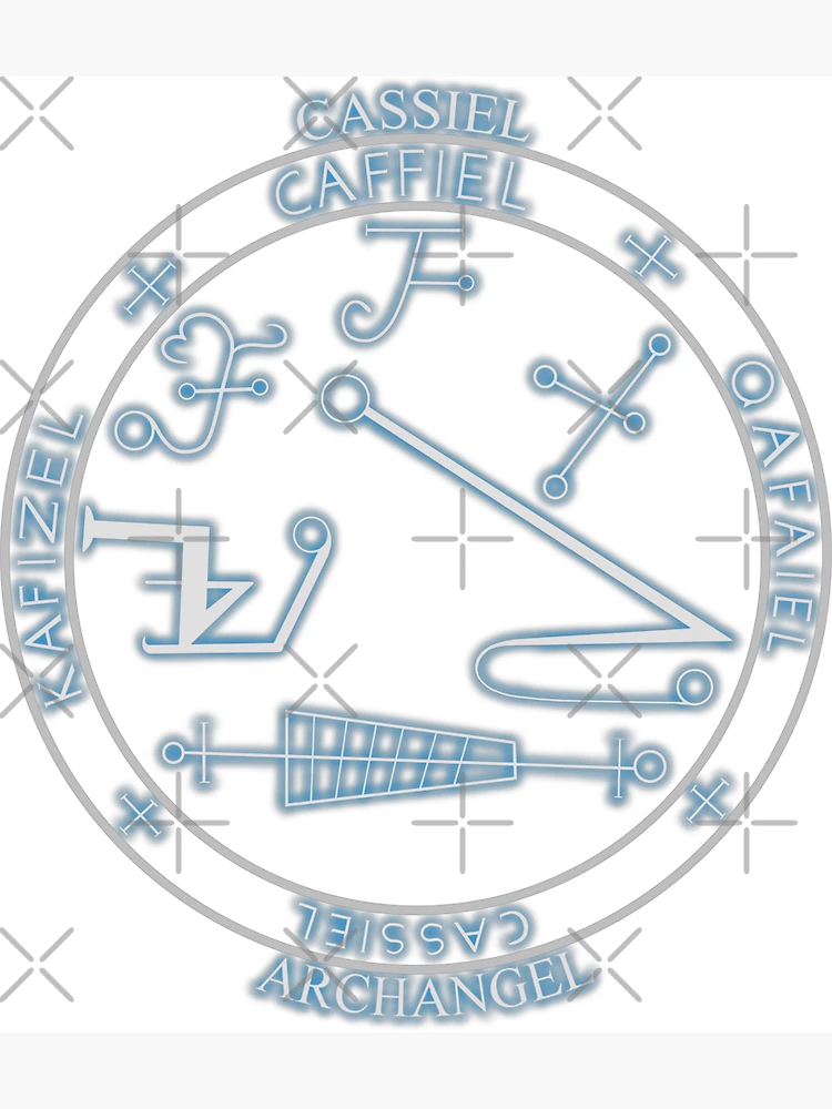 Archangel Cassiel Information Sigil - Etsy