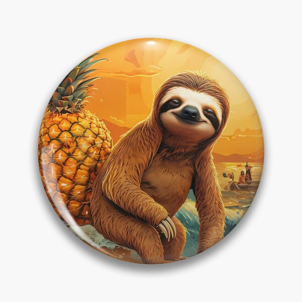 Item preview, Luau Sloth designed and sold by ONYX Pixee.