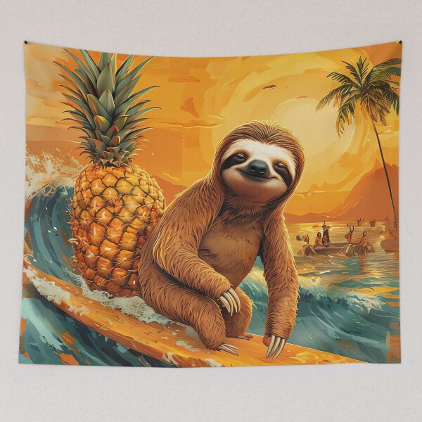 Item preview, Luau Sloth designed and sold by ONYX Pixee.