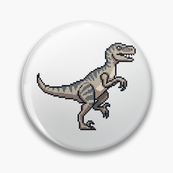 Item preview, Pixel Velociraptor Dino Retro Game designed and sold by k3rstman1.