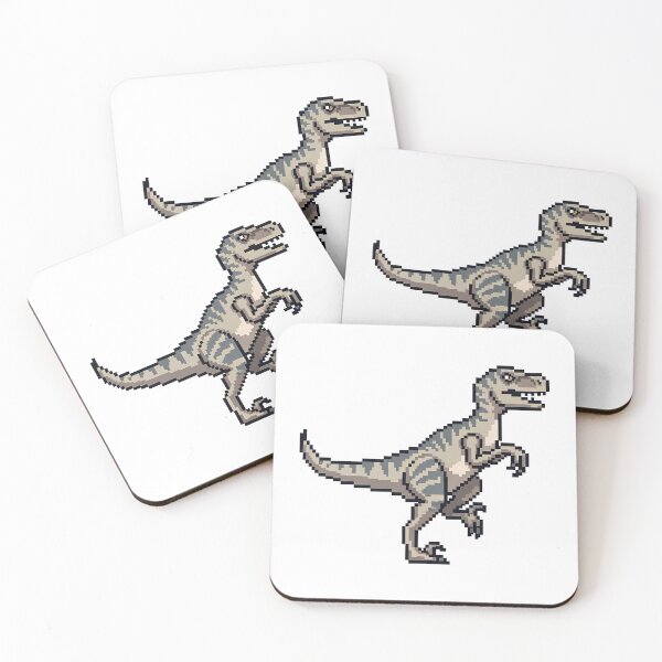 Item preview, Pixel Velociraptor Dino Retro Game designed and sold by k3rstman1.