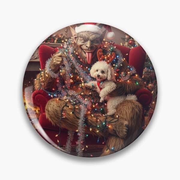 Item preview, Krampus - Puppy Present - Naughty but Nice  designed and sold by Chase The Trend.