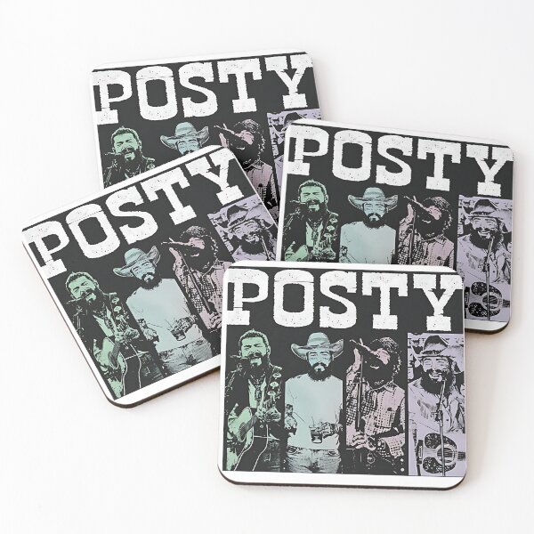 Item preview, Posty Retro Western Cowboy Music Collage Vintage Style Shirt designed and sold by HiranoKeisukepm.