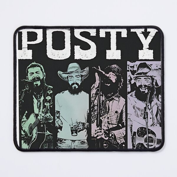 Item preview, Posty Retro Western Cowboy Music Collage Vintage Style Shirt designed and sold by HiranoKeisukepm.