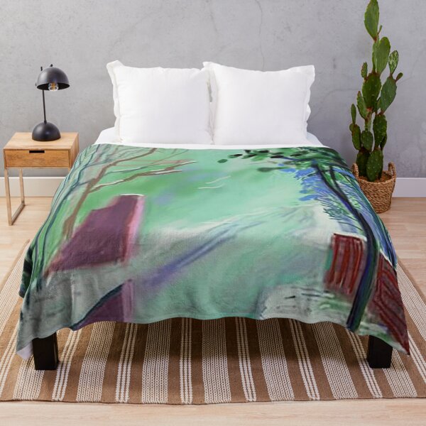 Item preview, The Arrival Of Spring In Woldgate East Yorkshire 3rd January 2011 By David Hockney designed and sold by ALIONAMER.