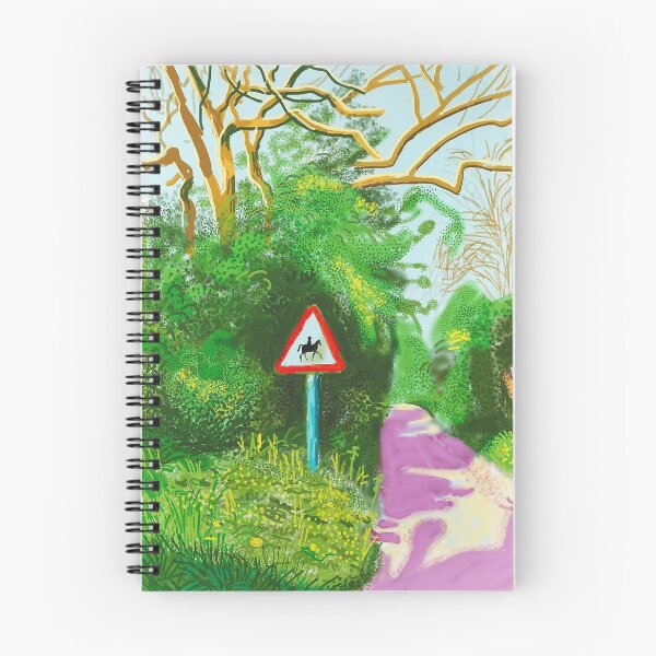 Item preview, The Arrival Of Spring In Woldgate East Yorkshire 5th May 2011 By David Hockney designed and sold by ALIONAMER.