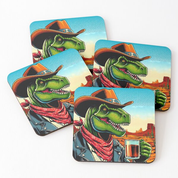 Item preview, Cowboy T-Rex in the Red Canyon designed and sold by TrexAmbassador.