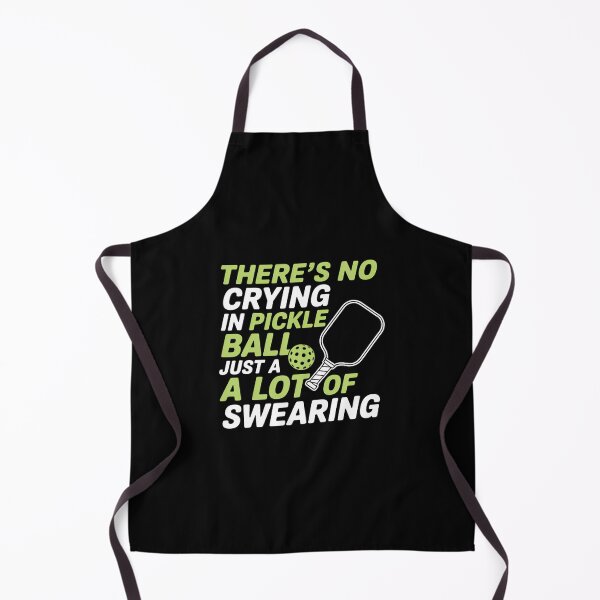 Item preview, There's No Crying In Pickleball Just A Lot Of Swearing designed and sold by brynatshop.