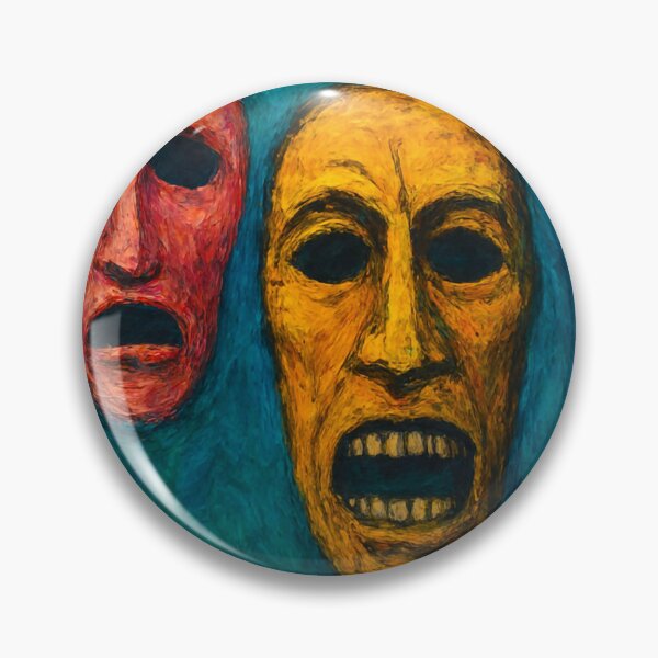 Item preview, Floating masks of intensity for Halloween designed and sold by Sigtrix.
