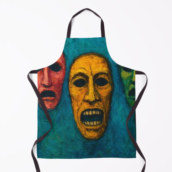 Item preview, Floating masks of intensity for Halloween designed and sold by Sigtrix.