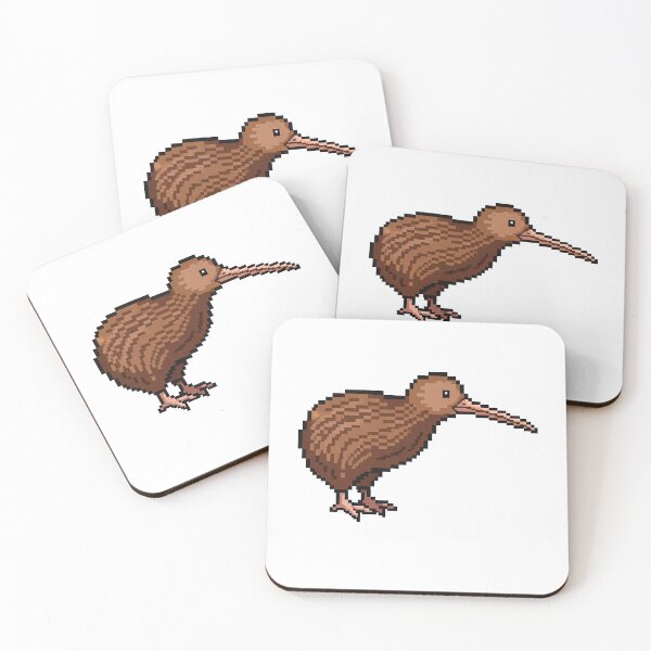 Item preview, Kiwi Bird Pixel Art Retro Game designed and sold by k3rstman1.