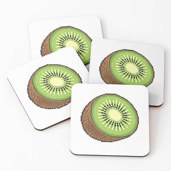 Item preview, Kiwi Pixel Art Retro Fruit 8-Bit designed and sold by k3rstman1.
