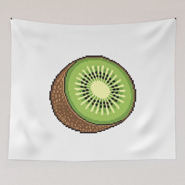 Item preview, Kiwi Pixel Art Retro Fruit 8-Bit designed and sold by k3rstman1.
