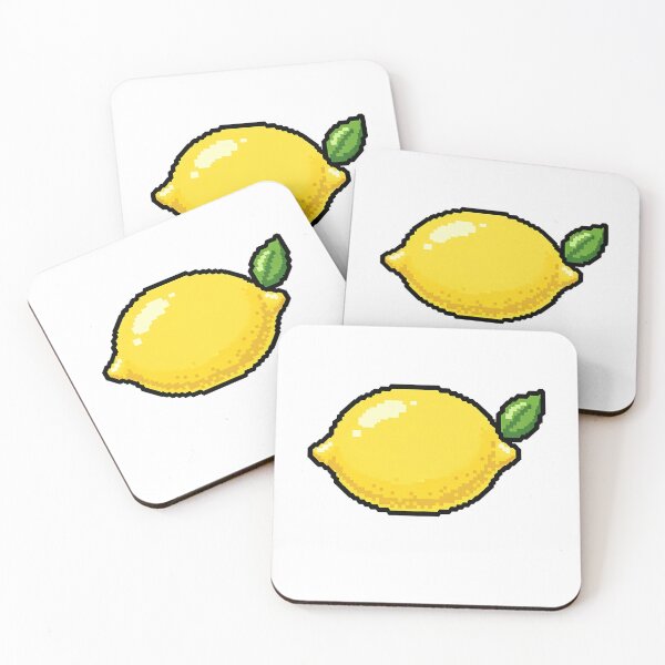 Item preview, Vibrant Pixel Art Lemon Fruit Zest designed and sold by k3rstman1.