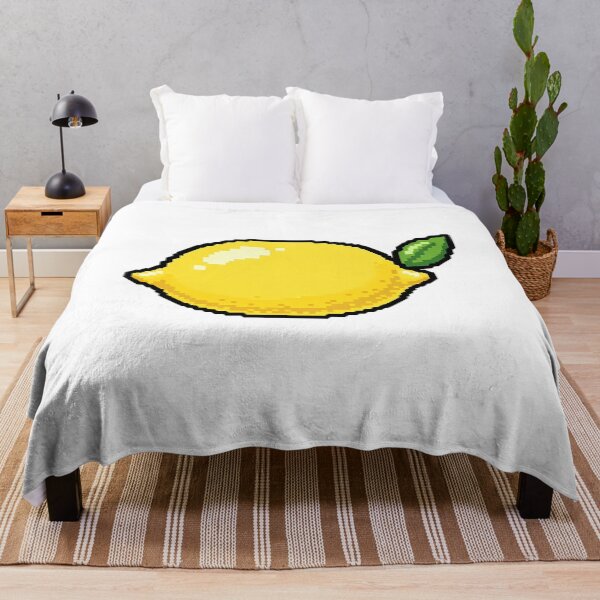 Item preview, Vibrant Pixel Art Lemon Fruit Zest designed and sold by k3rstman1.