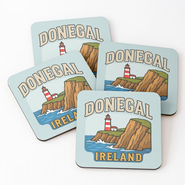 Item preview, Donegal, Ireland Lighthouse - Coastal Cliffs designed and sold by Myra365Art.
