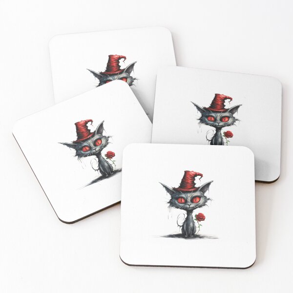 Item preview, Artistic Christmas Funny Cat  designed and sold by facegm.