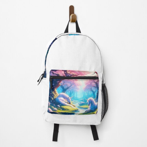 Item preview, Cute Unicorn Rainbow Magical Creature Beautiful Fantasy Art designed and sold by Laura BC.