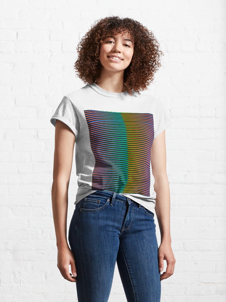 Vista alternativa de Camiseta clásica CRUZ DIEZ CINETISMO