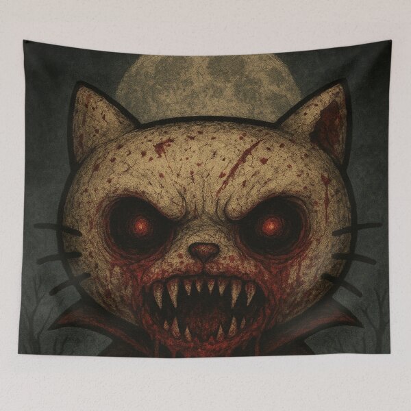 Item preview, Hello Hungry Vampire Kitten designed and sold by art-emissa.