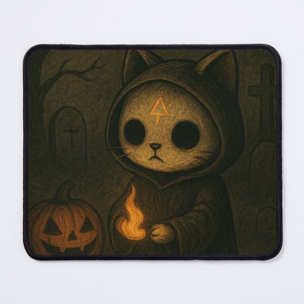 Item preview, Hello Forbidden Halloween Kitten designed and sold by art-emissa.