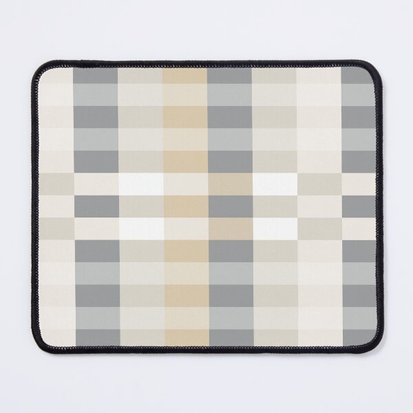 Item preview, Stone Sand Check – warm neutral checks in beige and grey designed and sold by colorofmagic.