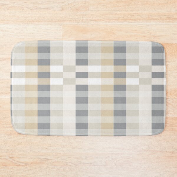 Item preview, Stone Sand Check – warm neutral checks in beige and grey designed and sold by colorofmagic.