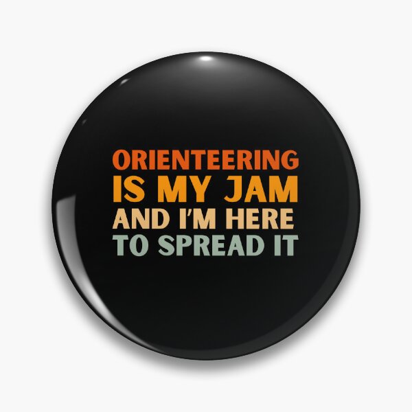Item preview, Orienteering Is My Jam Funny Colorful Orienteer designed and sold by StrideSuccess.